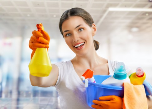 Professional oven cleaning appointment with safety and service documentation