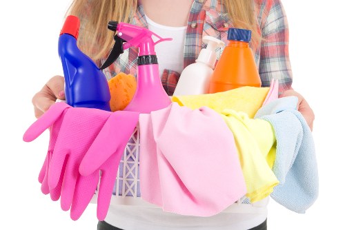 Professional house cleaning in Roehampton living room
