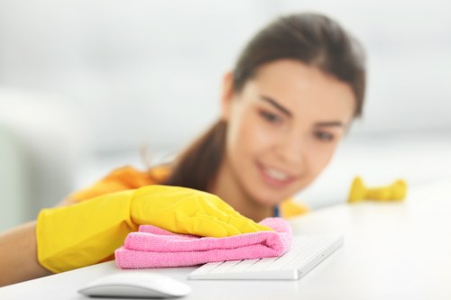 Roehampton cleaning team performing deep cleaning in a home
